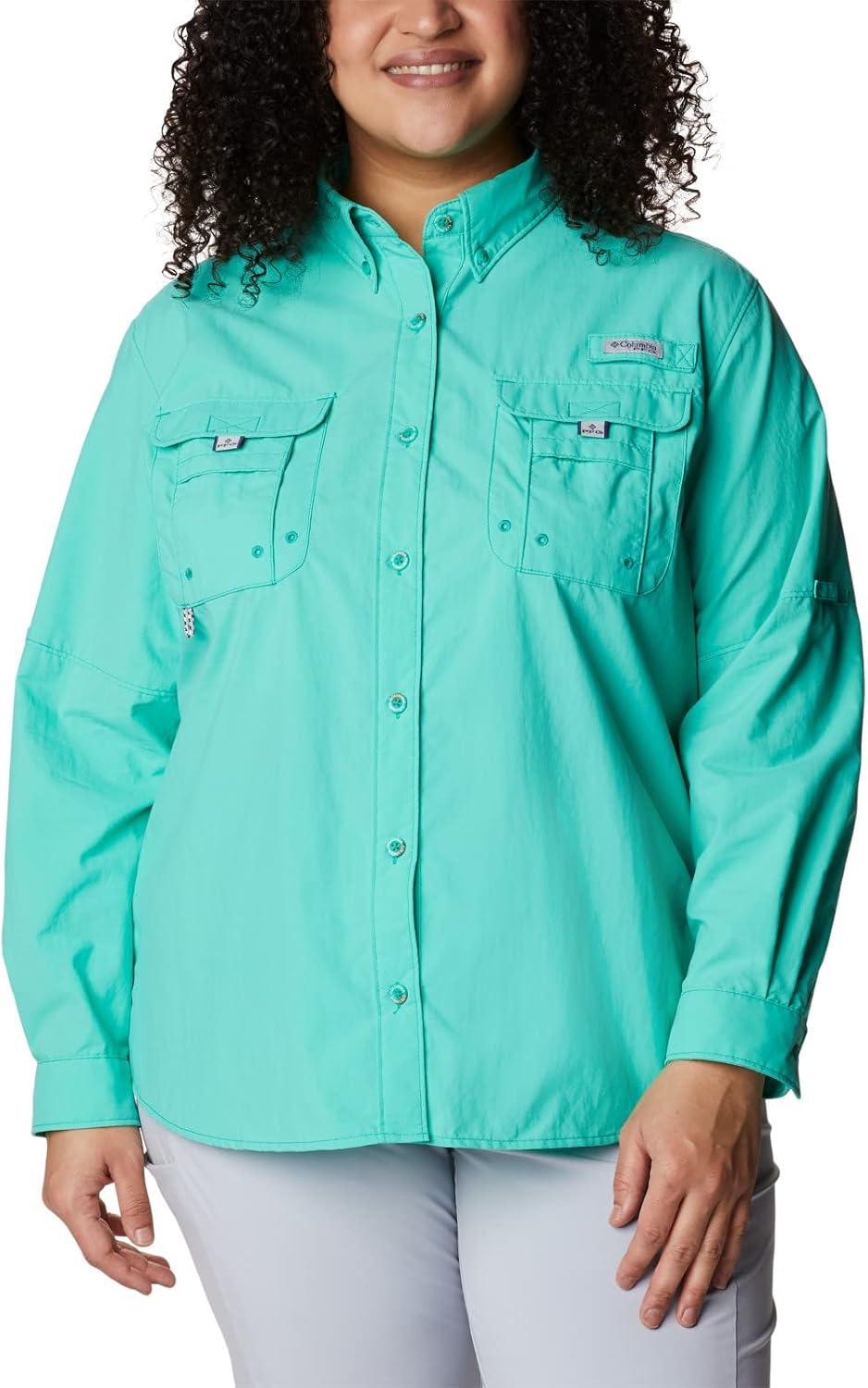 imageColumbia Womens Bahama Long SleeveElectric Turquoise