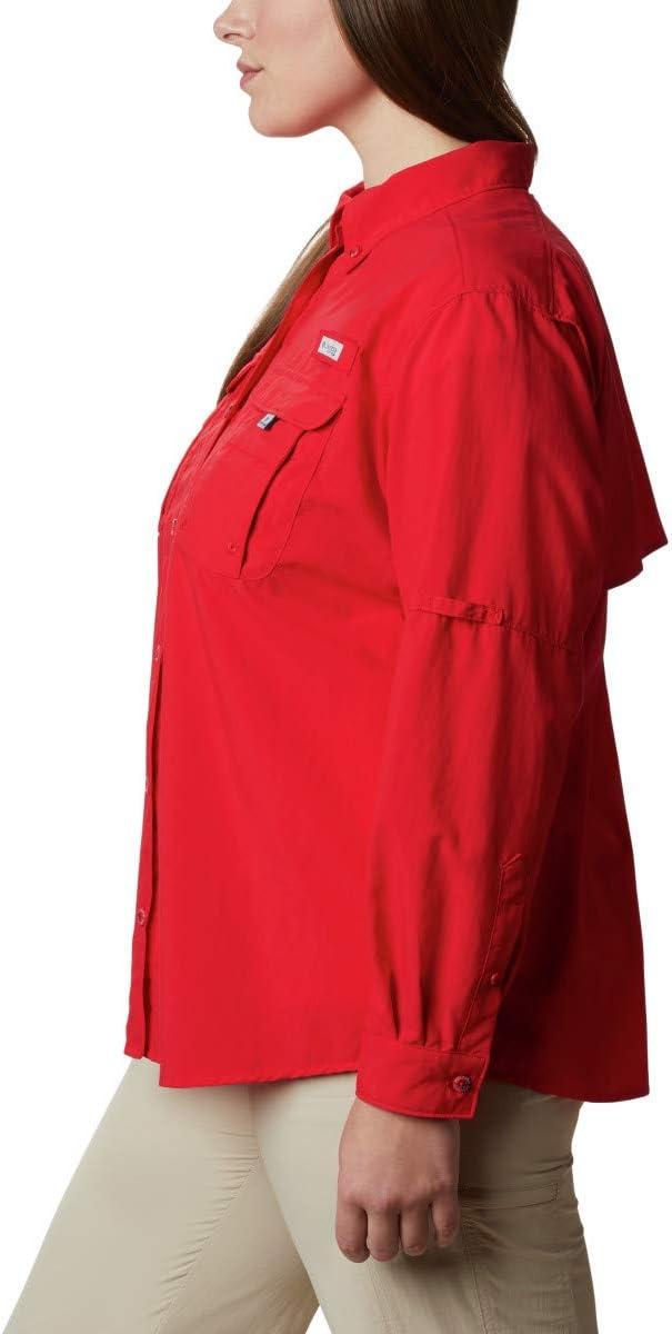 imageColumbia Womens Bahama Long SleeveRed Lily