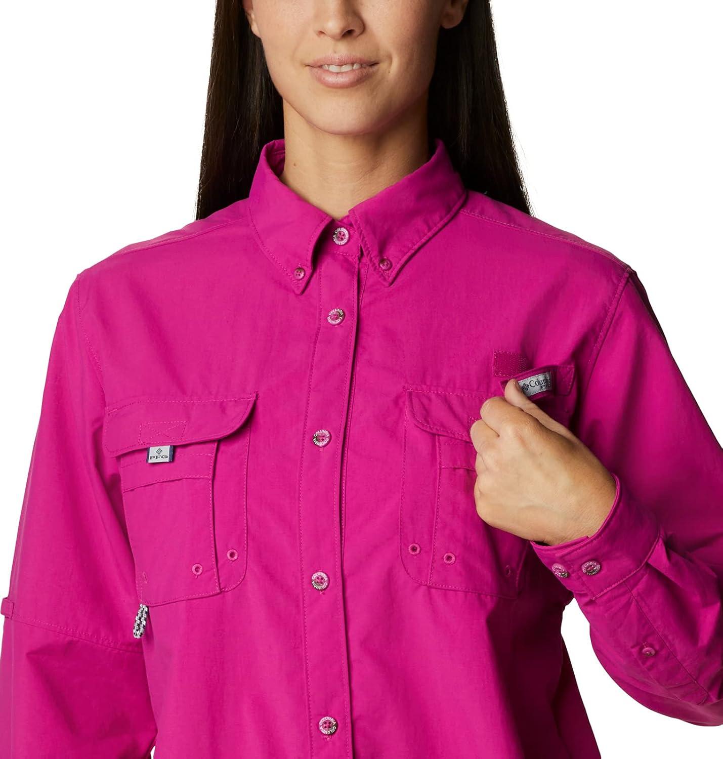 imageColumbia Womens Bahama Long SleeveWild Fuchsia