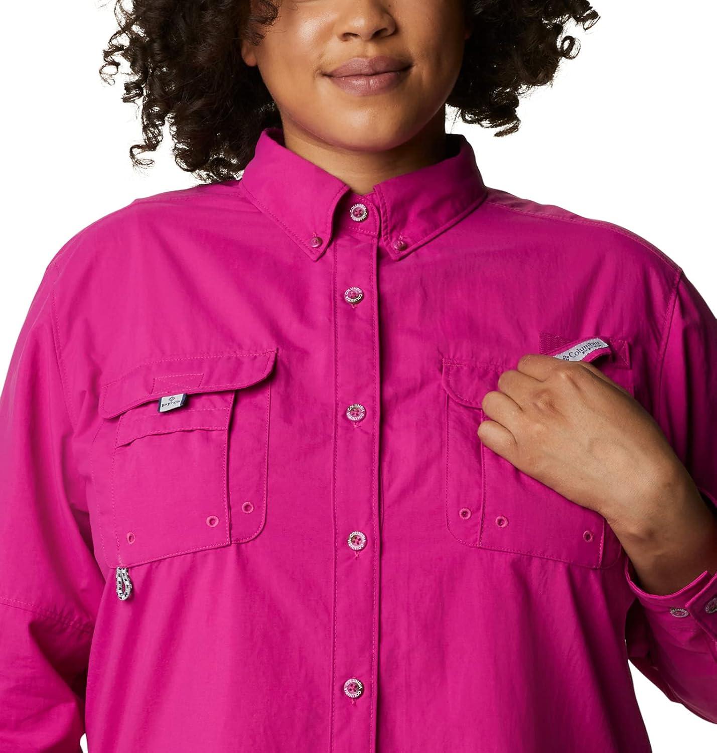 imageColumbia Womens Bahama Long SleeveWild Fuchsia