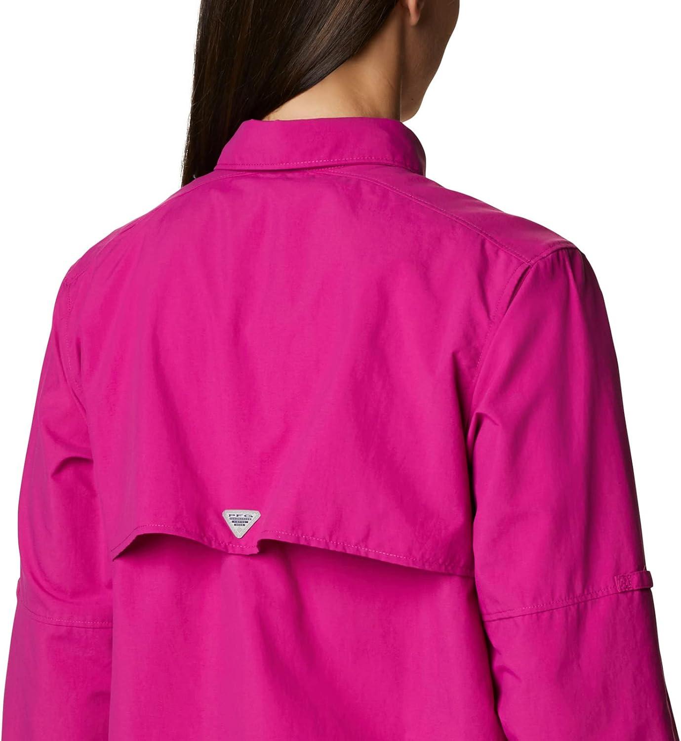 imageColumbia Womens Bahama Long SleeveWild Fuchsia