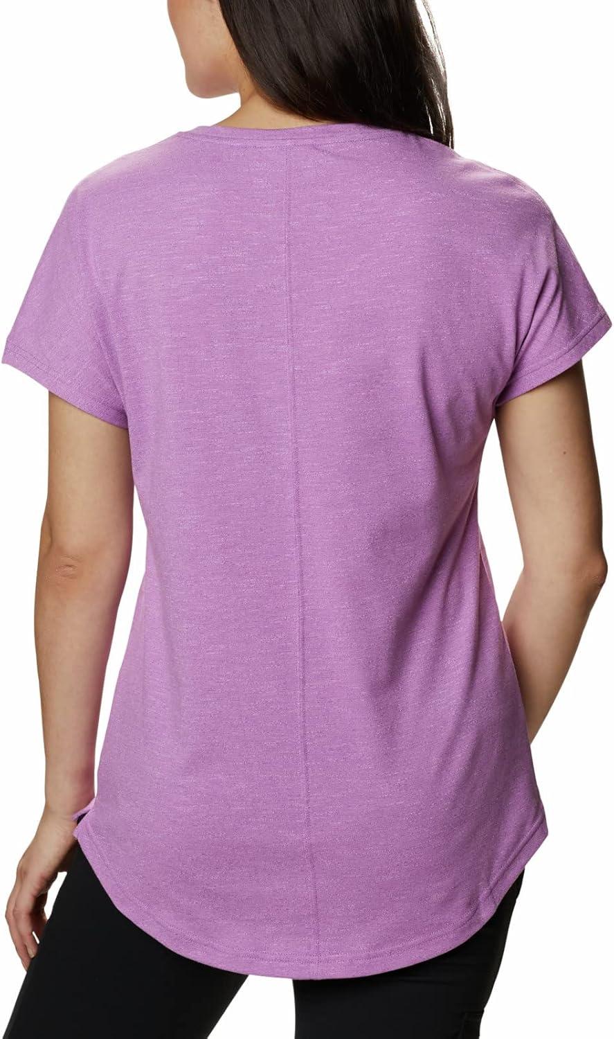 imageColumbia Womens Cades Cape TeeBlossom Pink