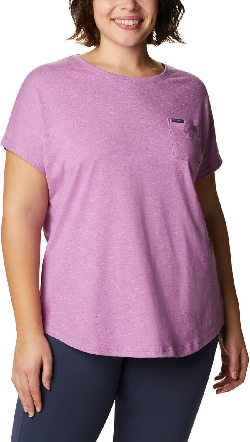imageColumbia Womens Cades Cape TeeBlossom Pink