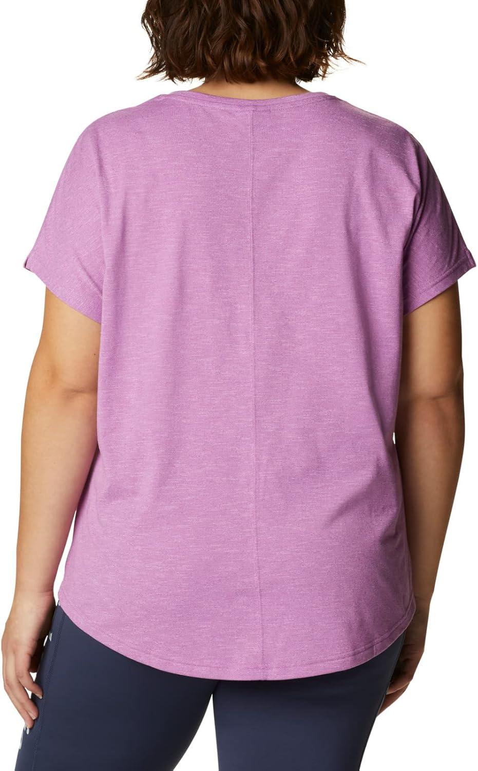 imageColumbia Womens Cades Cape TeeBlossom Pink