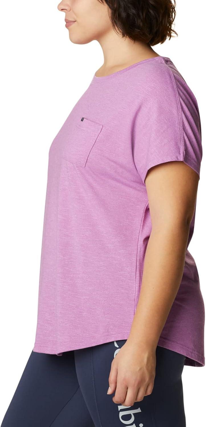 imageColumbia Womens Cades Cape TeeBlossom Pink
