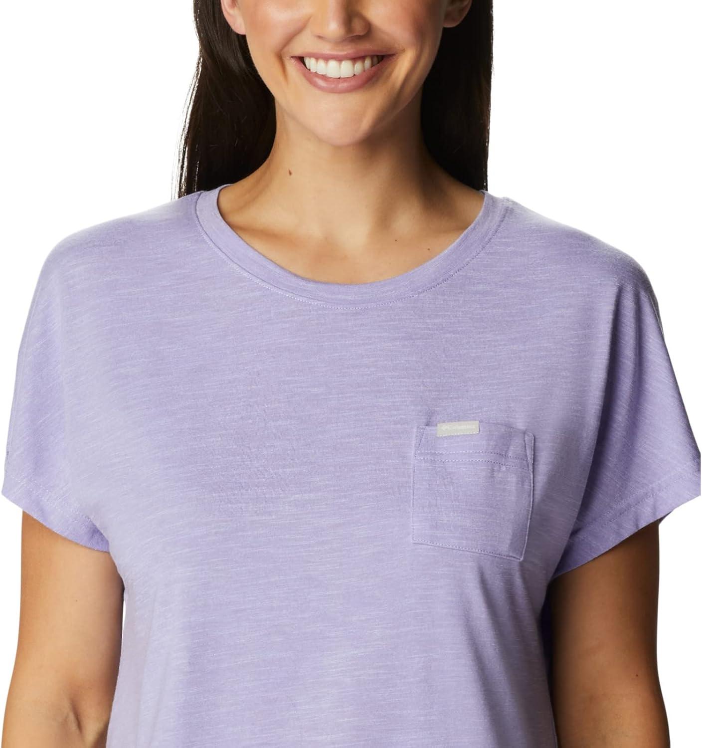 imageColumbia Womens Cades Cape TeeFrosted Purple