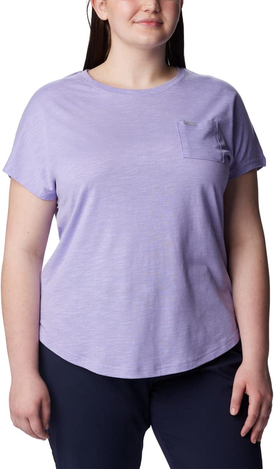 imageColumbia Womens Cades Cape TeeFrosted Purple