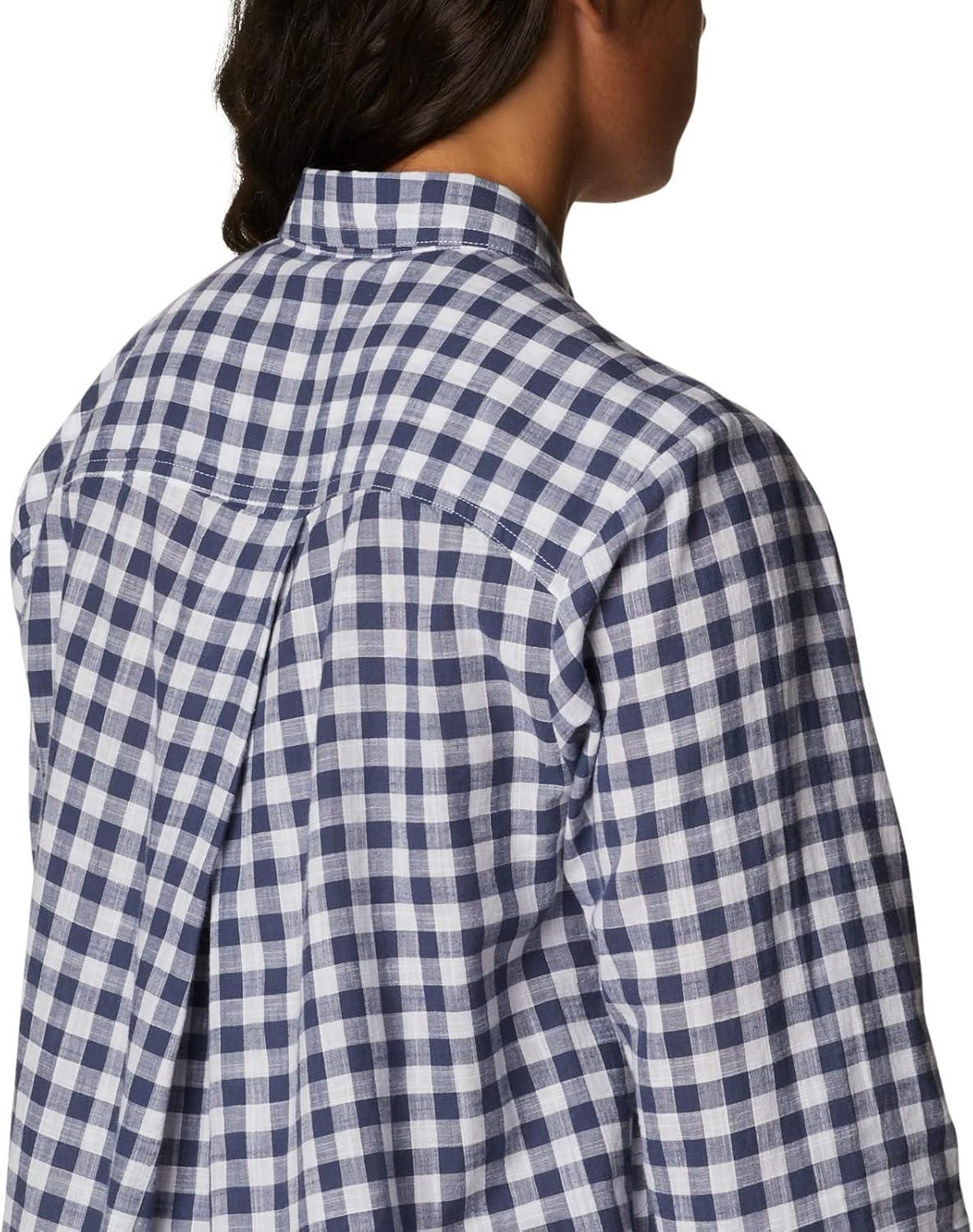 imageColumbia Womens Camp Henry Iii Ls ShirtNocturnal Gingham