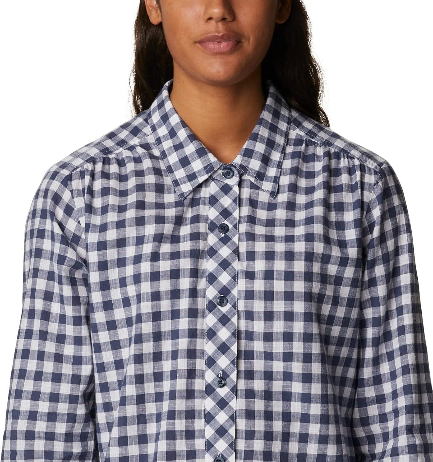 imageColumbia Womens Camp Henry Iii Ls ShirtNocturnal Gingham