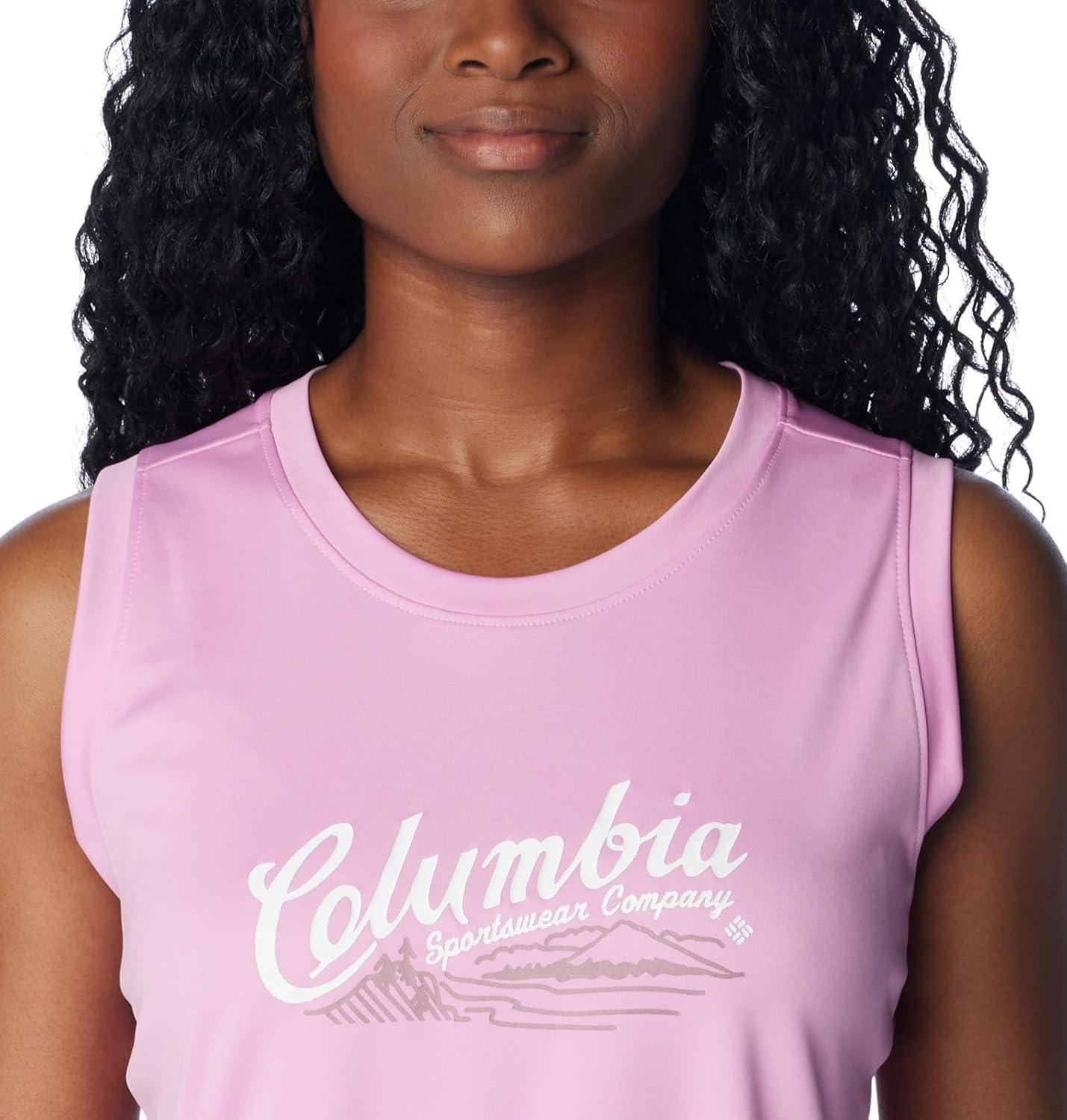 imageColumbia Womens Fork Stream Graphic TankCosmosSimply Scripted Three