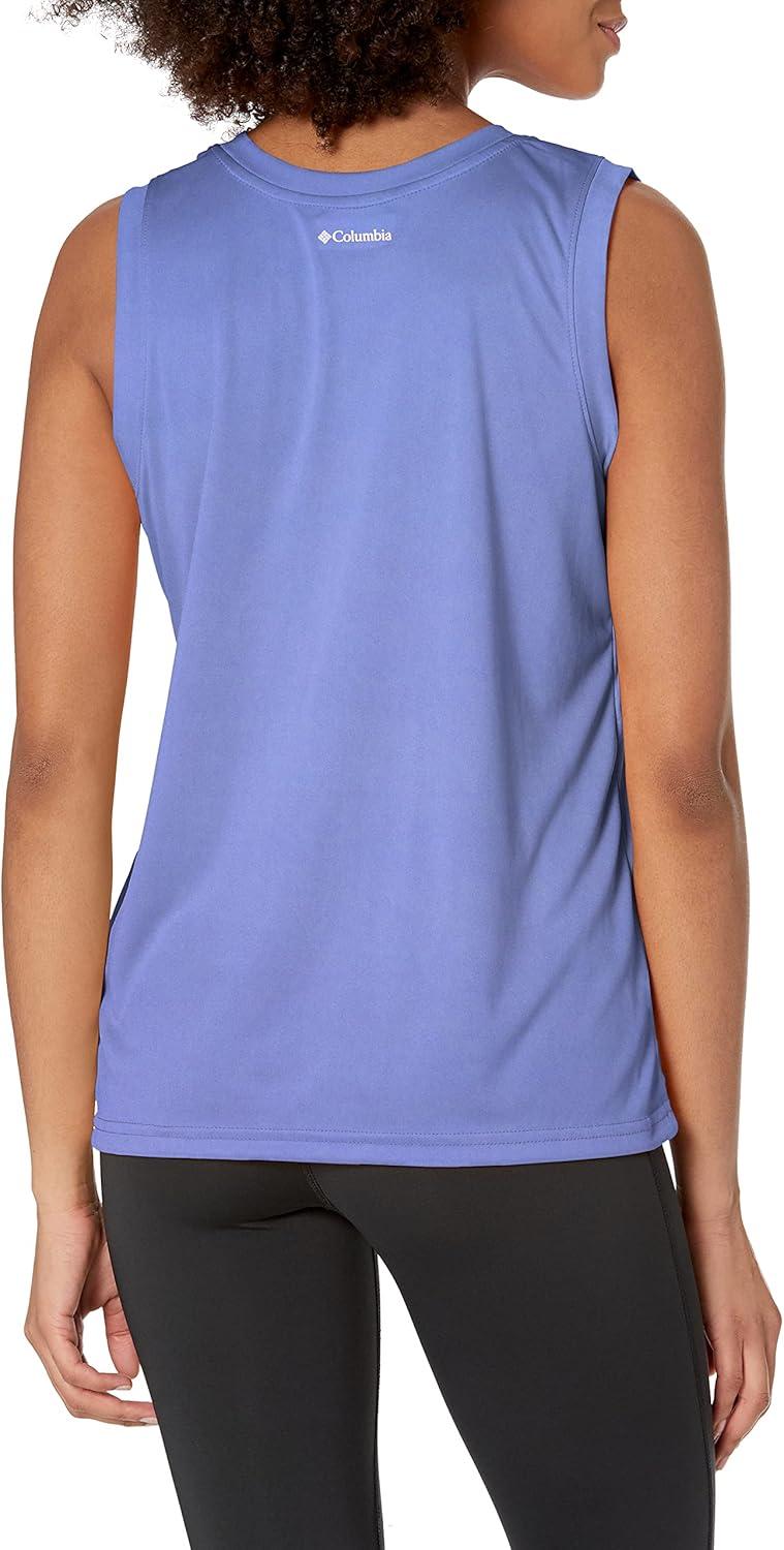 imageColumbia Womens Fork Stream Graphic TankPurple LotusEstablished Waves Graphic