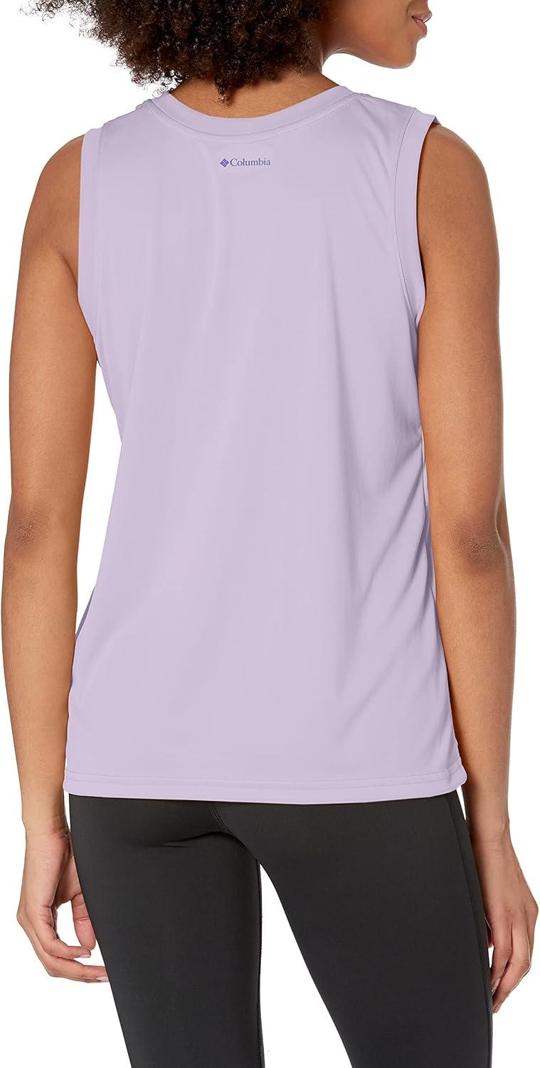imageColumbia Womens Fork Stream Graphic TankPurple TintInverted Band Graphic