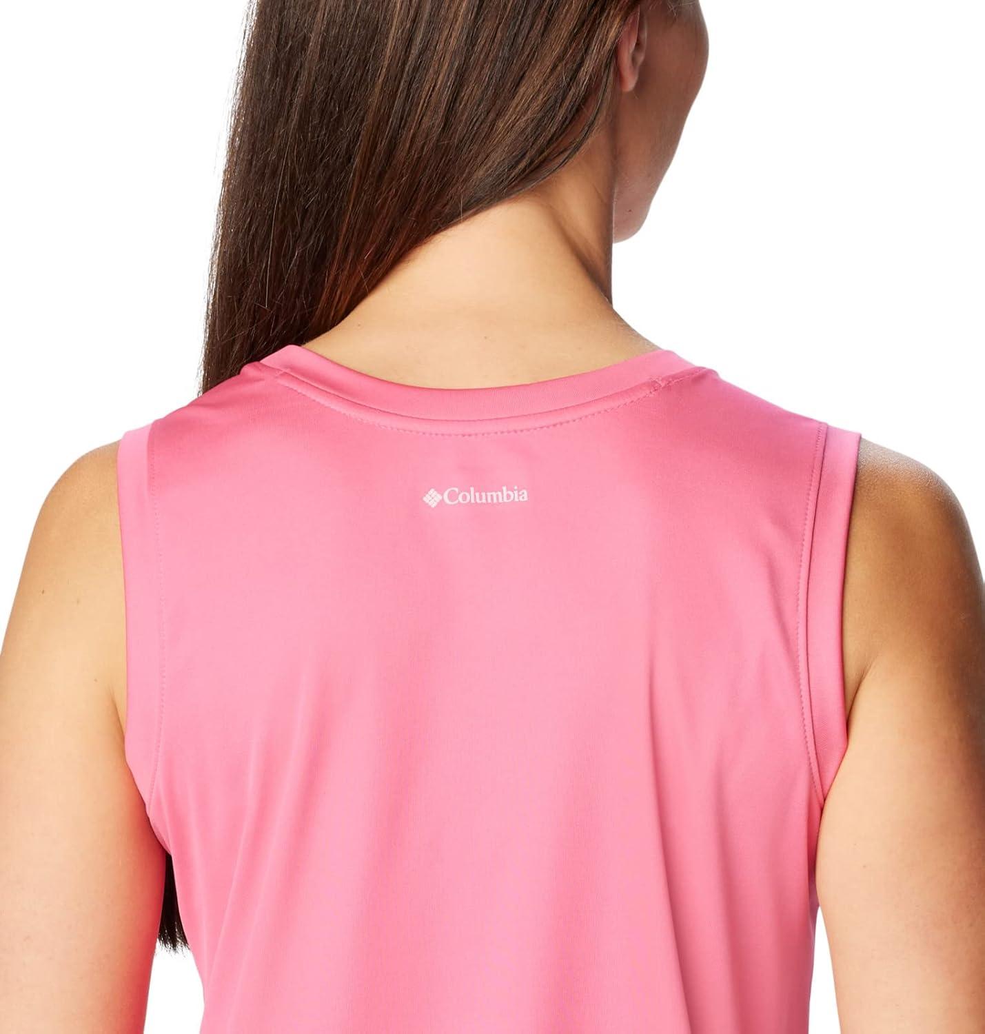 imageColumbia Womens Fork Stream Graphic TankWild GeraniumInverted Band Graphic