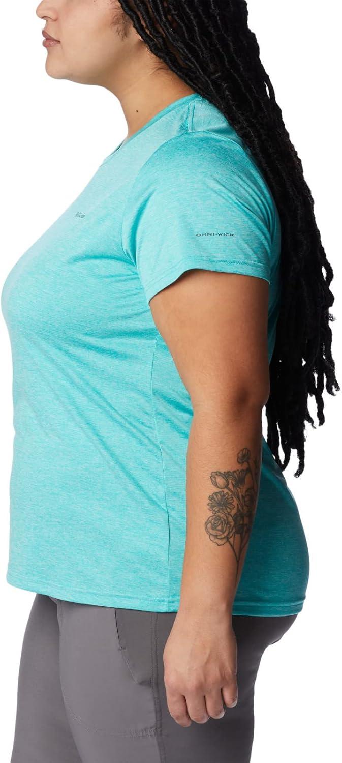 imageColumbia Womens Hike Graphic Short Sleeve TeeBright AquaHeather