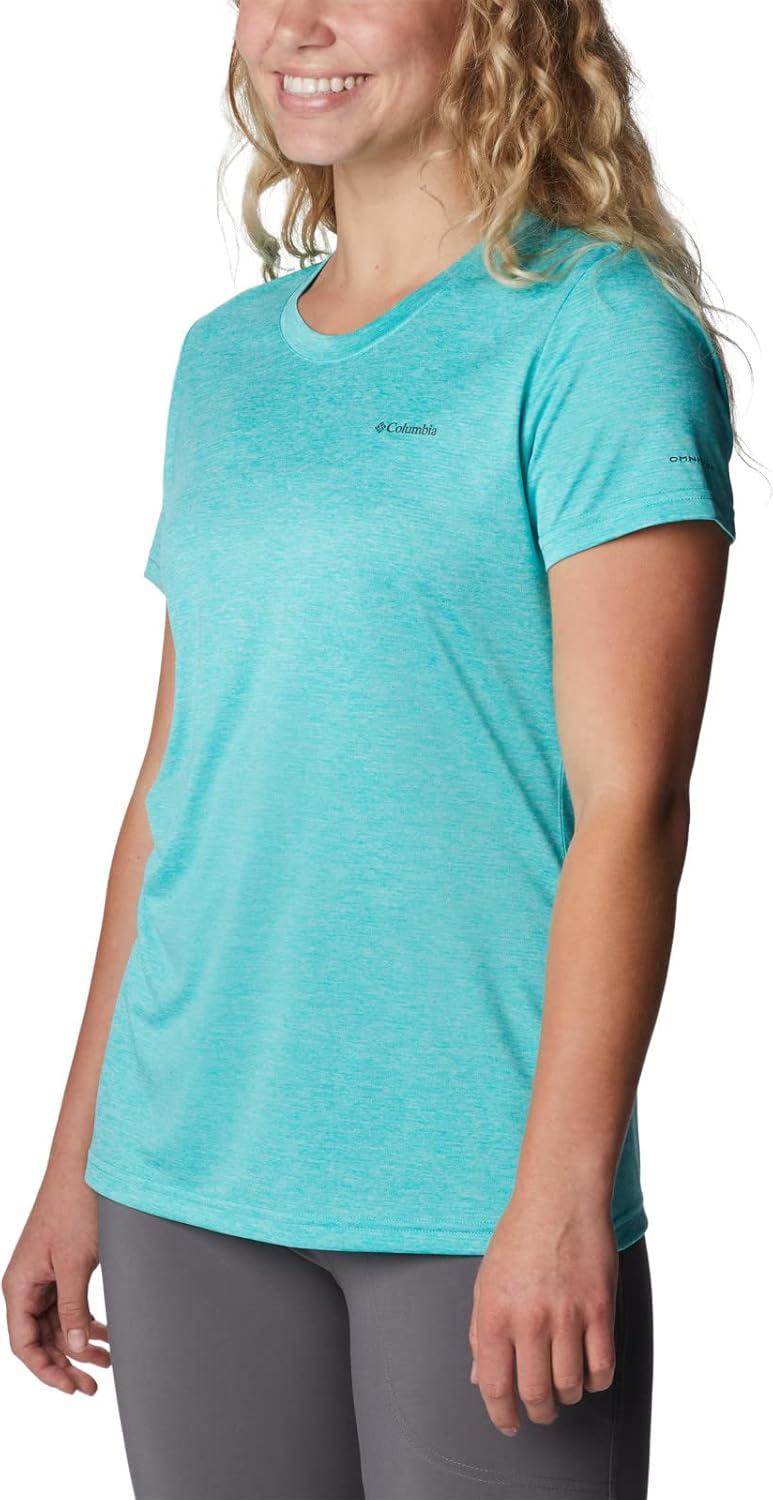 imageColumbia Womens Hike Graphic Short Sleeve TeeBright AquaHeather