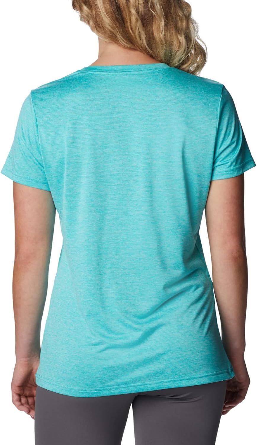 imageColumbia Womens Hike Graphic Short Sleeve TeeBright AquaHeather