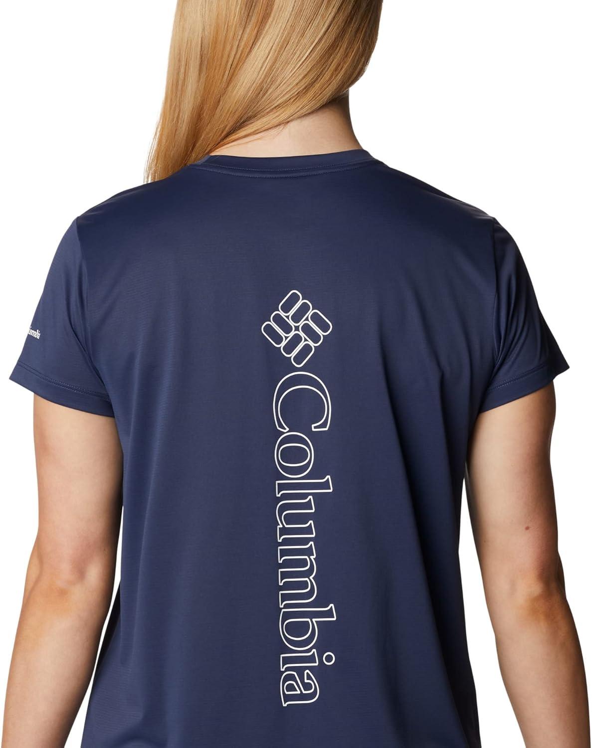 imageColumbia Womens Hike Graphic Short Sleeve TeeNocturnalVertical Outline Csc Graphic