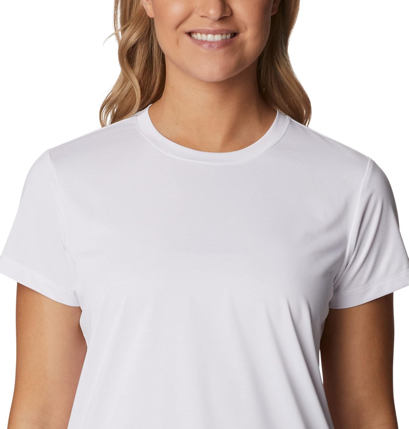 imageColumbia Womens Hike Graphic Short Sleeve TeeWhiteVertical Outline Csc Graphic