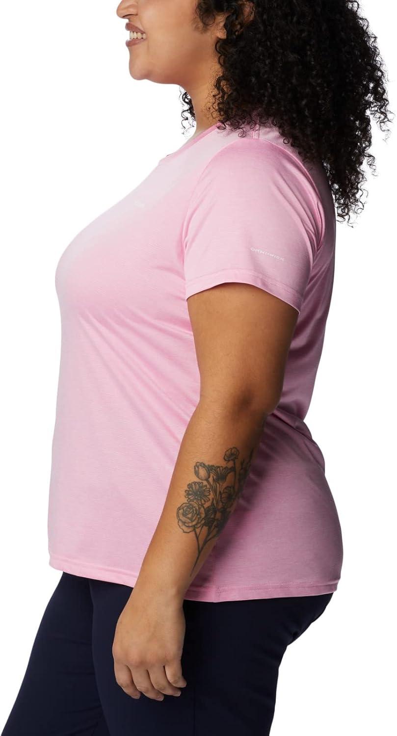 imageColumbia Womens Hike Graphic Short Sleeve TeeWild Rose Heather