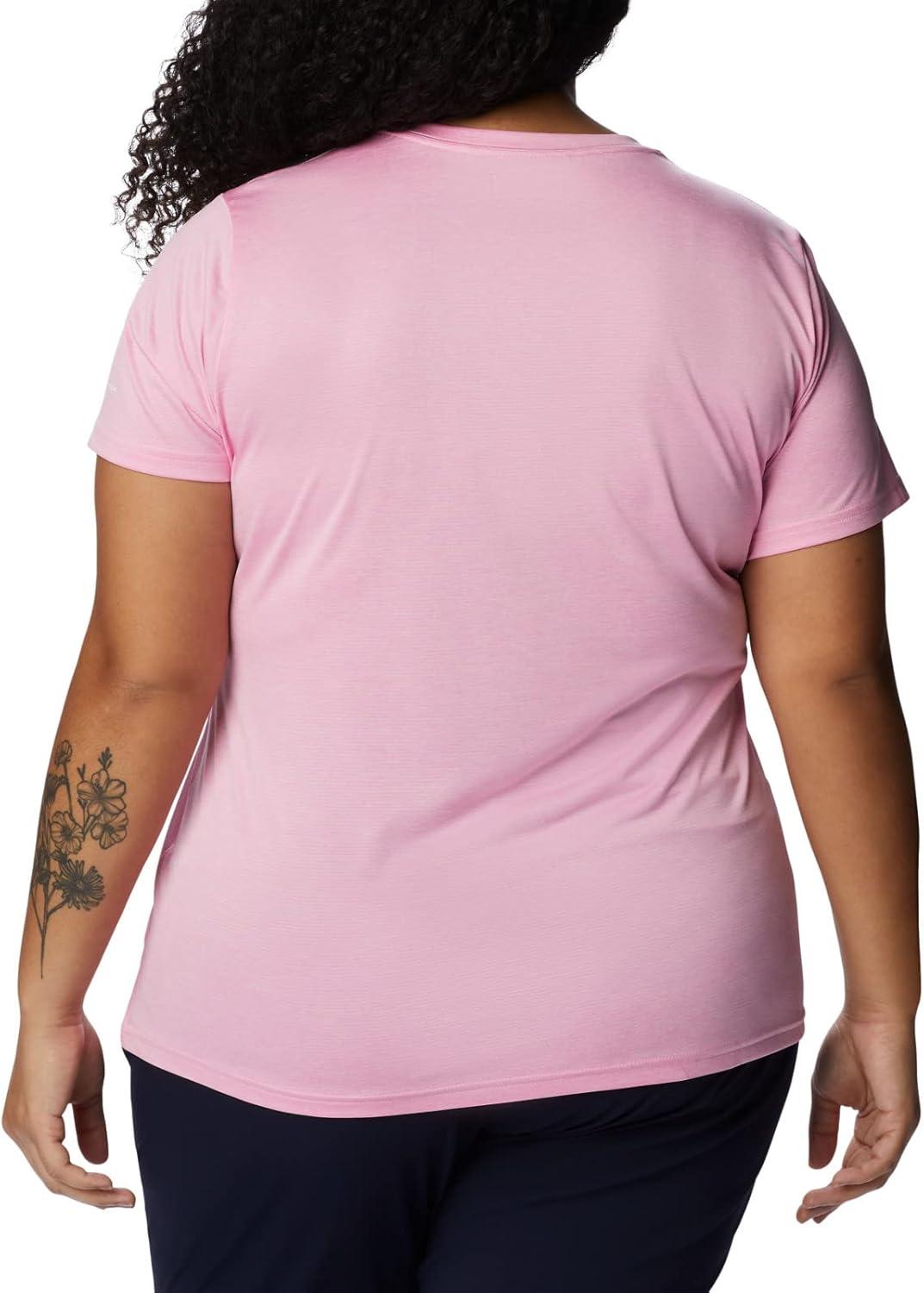 imageColumbia Womens Hike Graphic Short Sleeve TeeWild Rose Heather