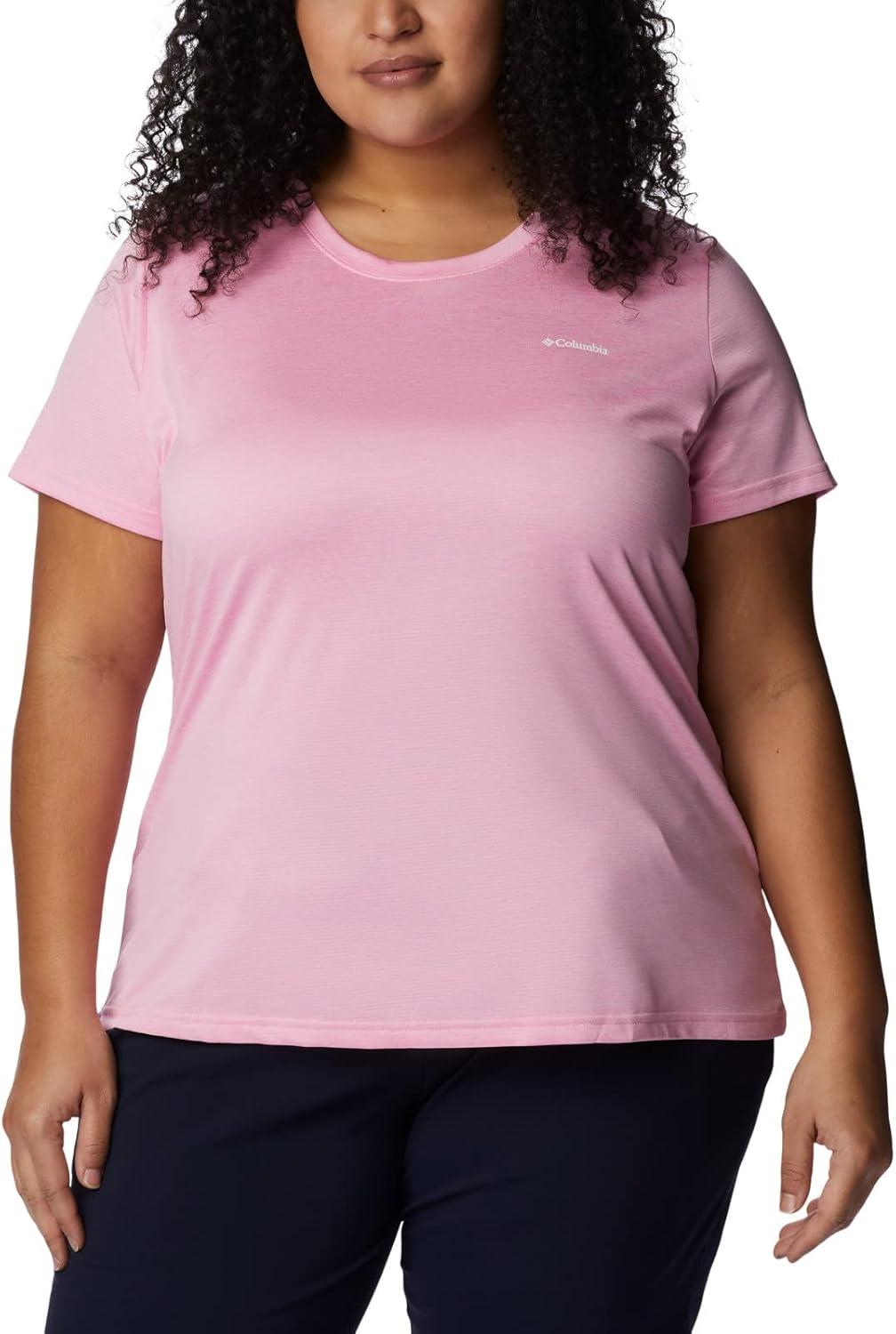 imageColumbia Womens Hike Graphic Short Sleeve TeeWild Rose Heather