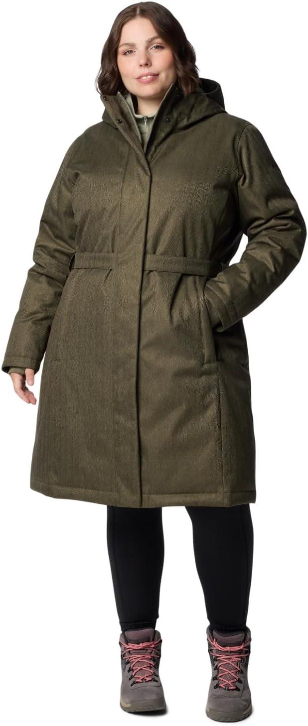 imageColumbia Womens Juniper Ridge II Down JacketStone Green Herringbone