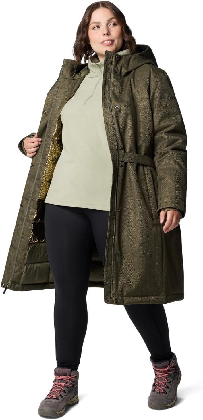 imageColumbia Womens Juniper Ridge II Down JacketStone Green Herringbone