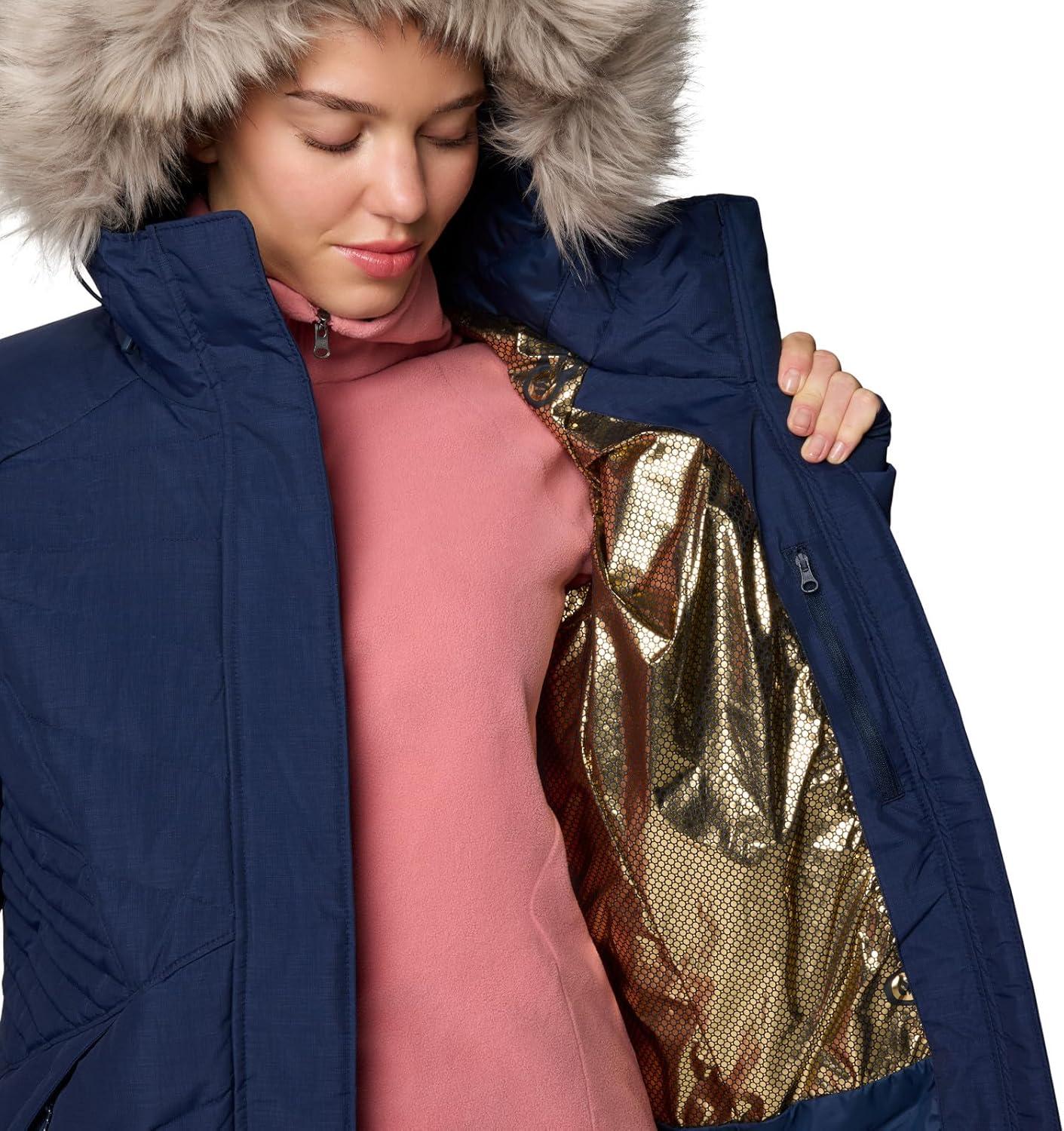 imageColumbia Womens Lay D Down IV JacketCollegiate Navy Matte