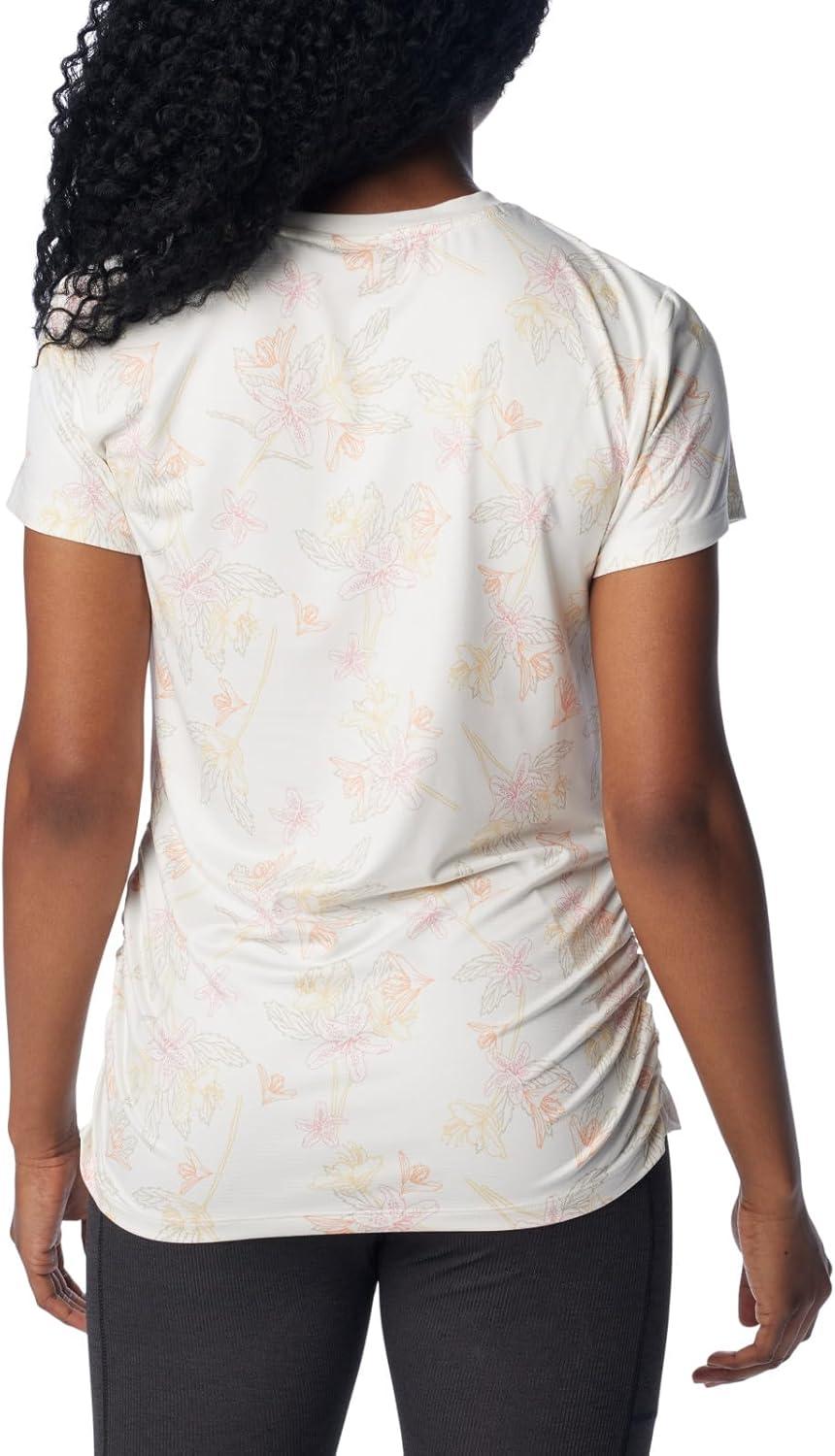 imageColumbia Womens Leslie Falls Short SleeveSea Salt Tigerlines Multi