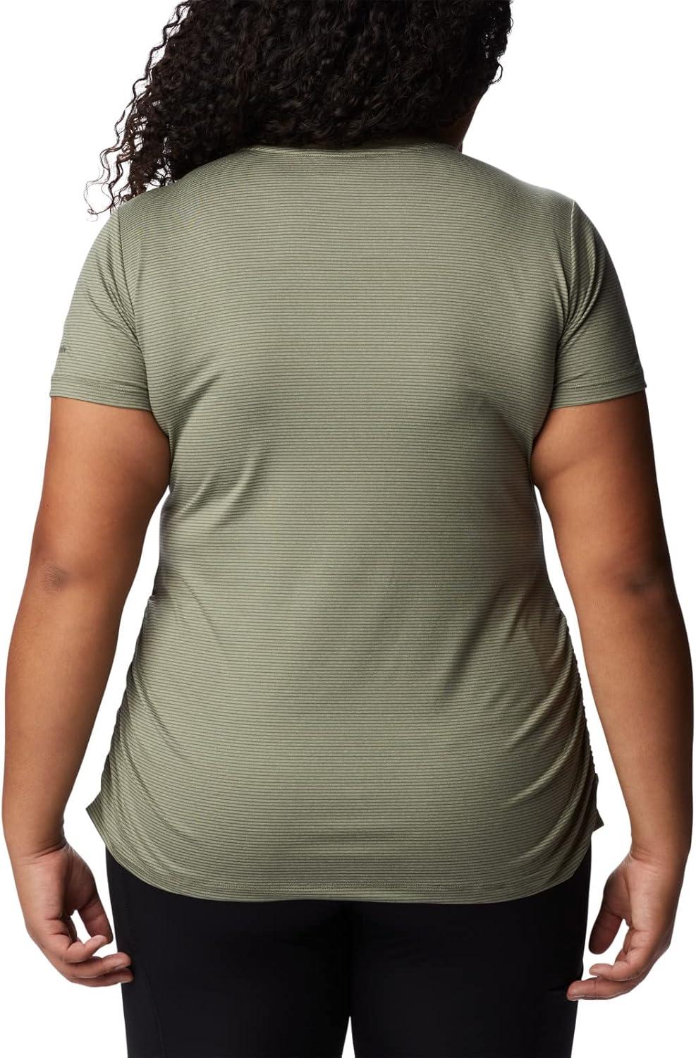 imageColumbia Womens Leslie Falls Short SleeveStone Green