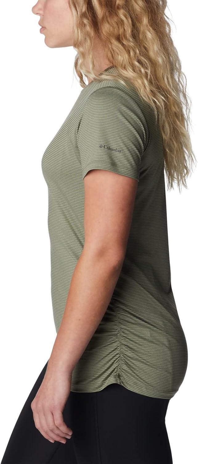 imageColumbia Womens Leslie Falls Short SleeveStone Green