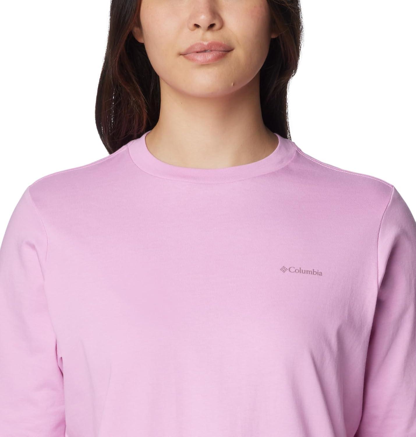 imageColumbia Womens North Cascades Graphic Short Sleeve TeeCosmosSimple Gorge
