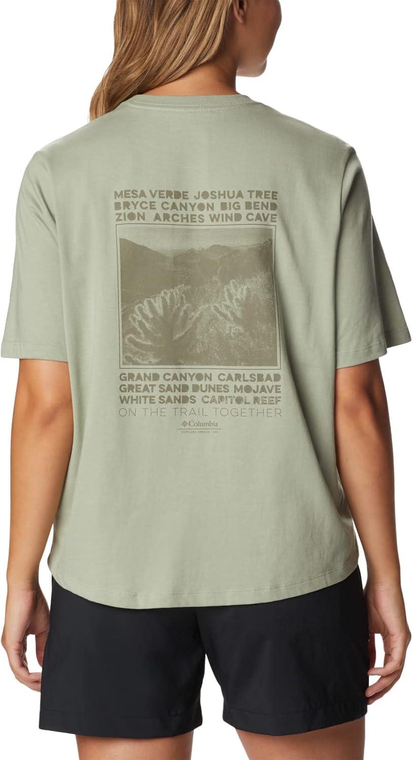 imageColumbia Womens North Cascades Graphic Short Sleeve TeeSafariHike Np Graphic