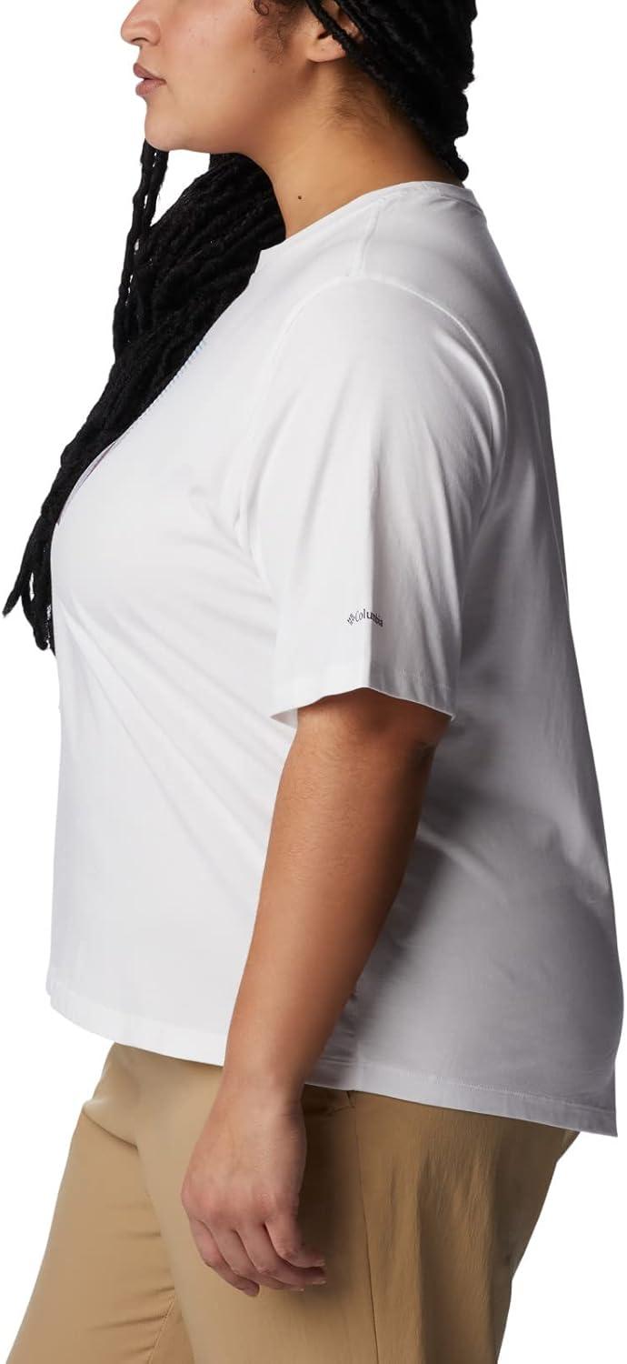 imageColumbia Womens North Cascades Graphic Short Sleeve TeeWhiteStarry Peaks Graphic