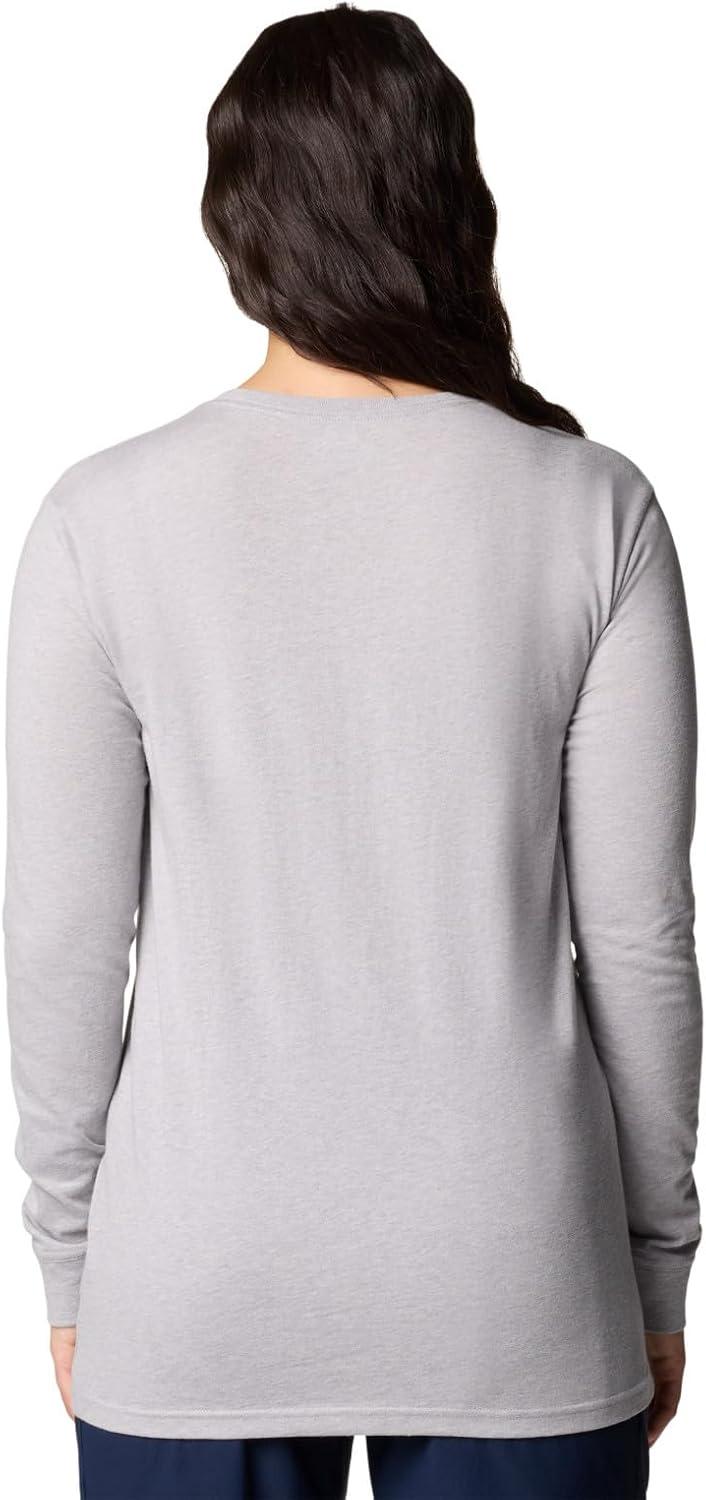imageColumbia Womens North Cascades Long Sleeve TeeColumbia Grey HeatherGem Columbia