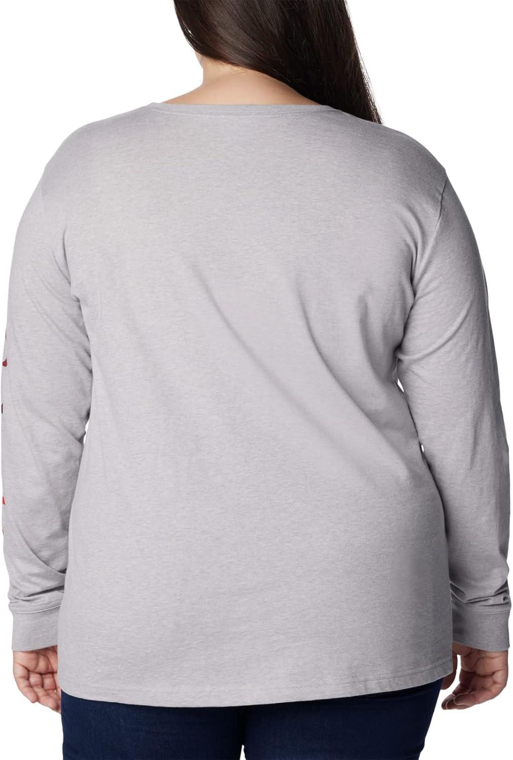 imageColumbia Womens North Cascades Long Sleeve TeeColumbia Grey Hthr Csc Branded Buffalo