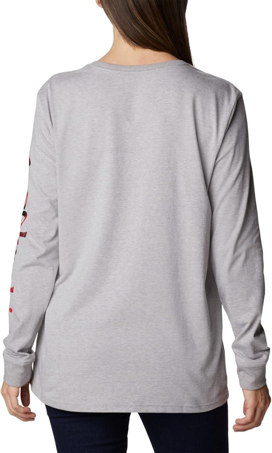 imageColumbia Womens North Cascades Long Sleeve TeeColumbia Grey Hthr Csc Branded Buffalo