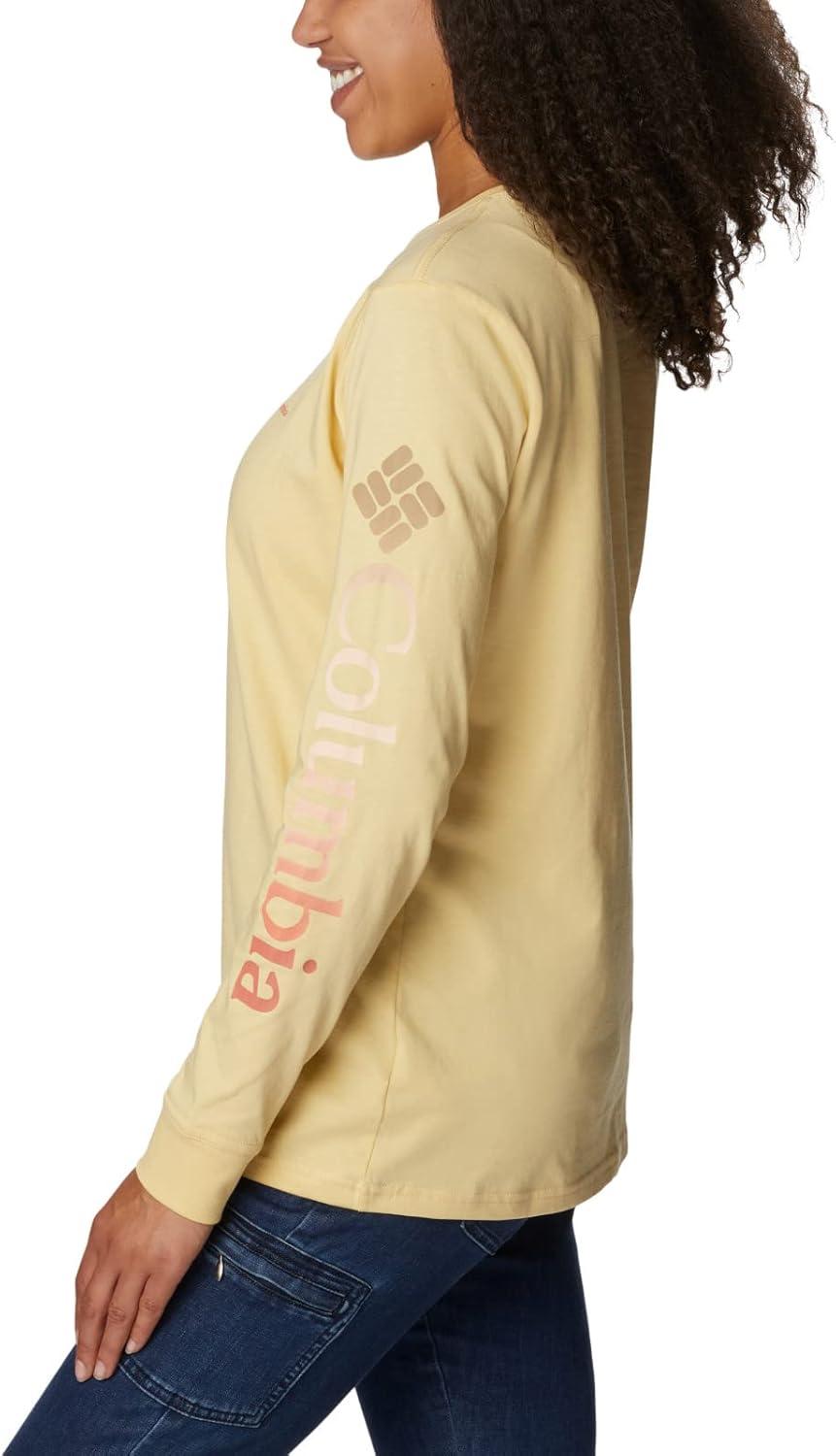 imageColumbia Womens North Cascades Long Sleeve TeeCornstalk Csc Gradient Sleeve