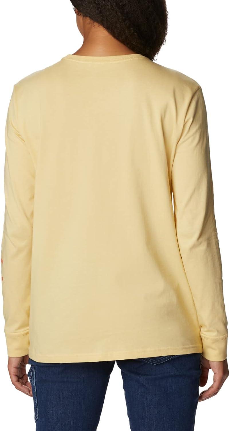imageColumbia Womens North Cascades Long Sleeve TeeCornstalk Csc Gradient Sleeve