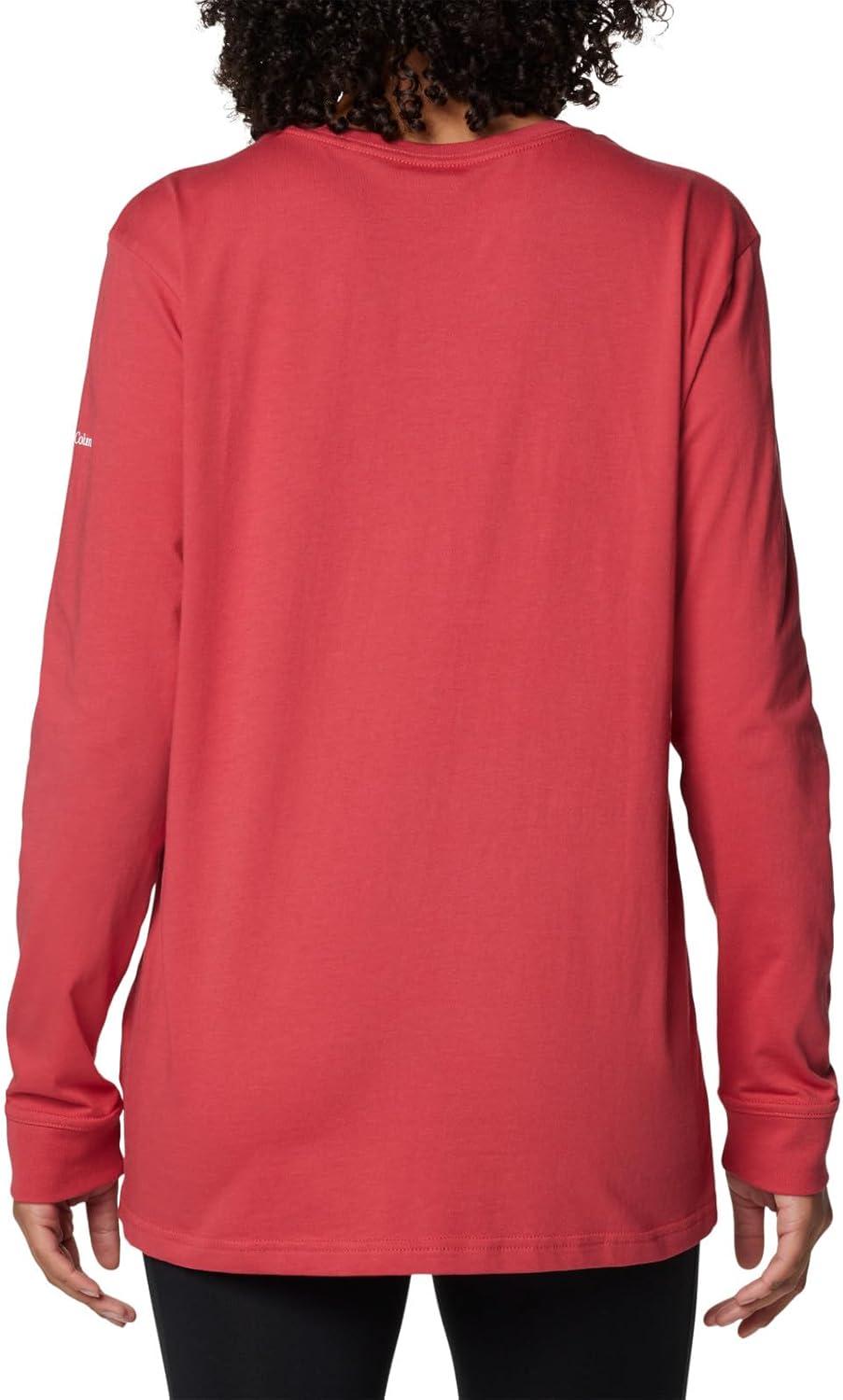 imageColumbia Womens North Cascades Long Sleeve TeeDaredevilCasual Script
