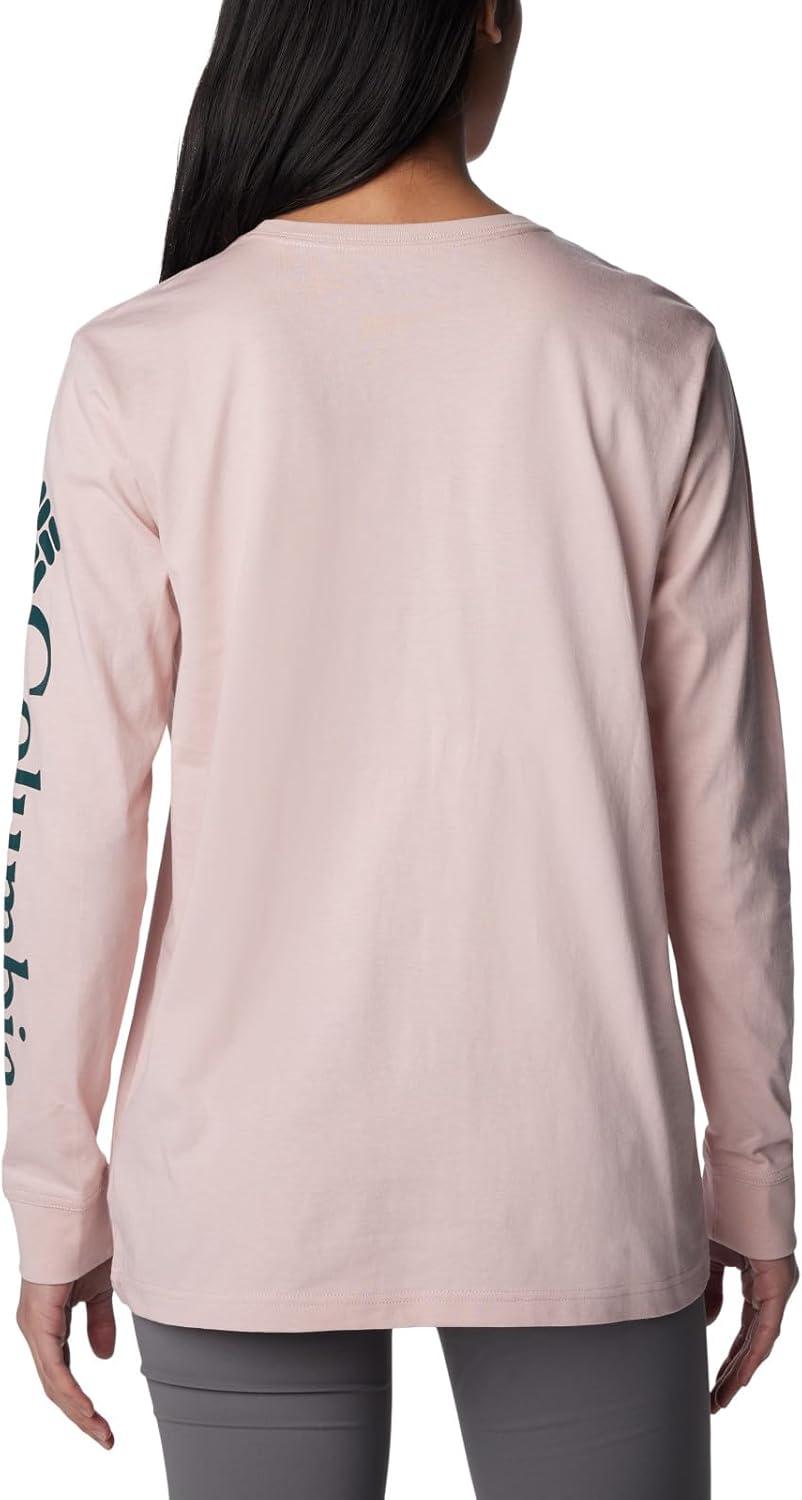 imageColumbia Womens North Cascades Long Sleeve TeeDusty Pink Night Wave Gem Columbia