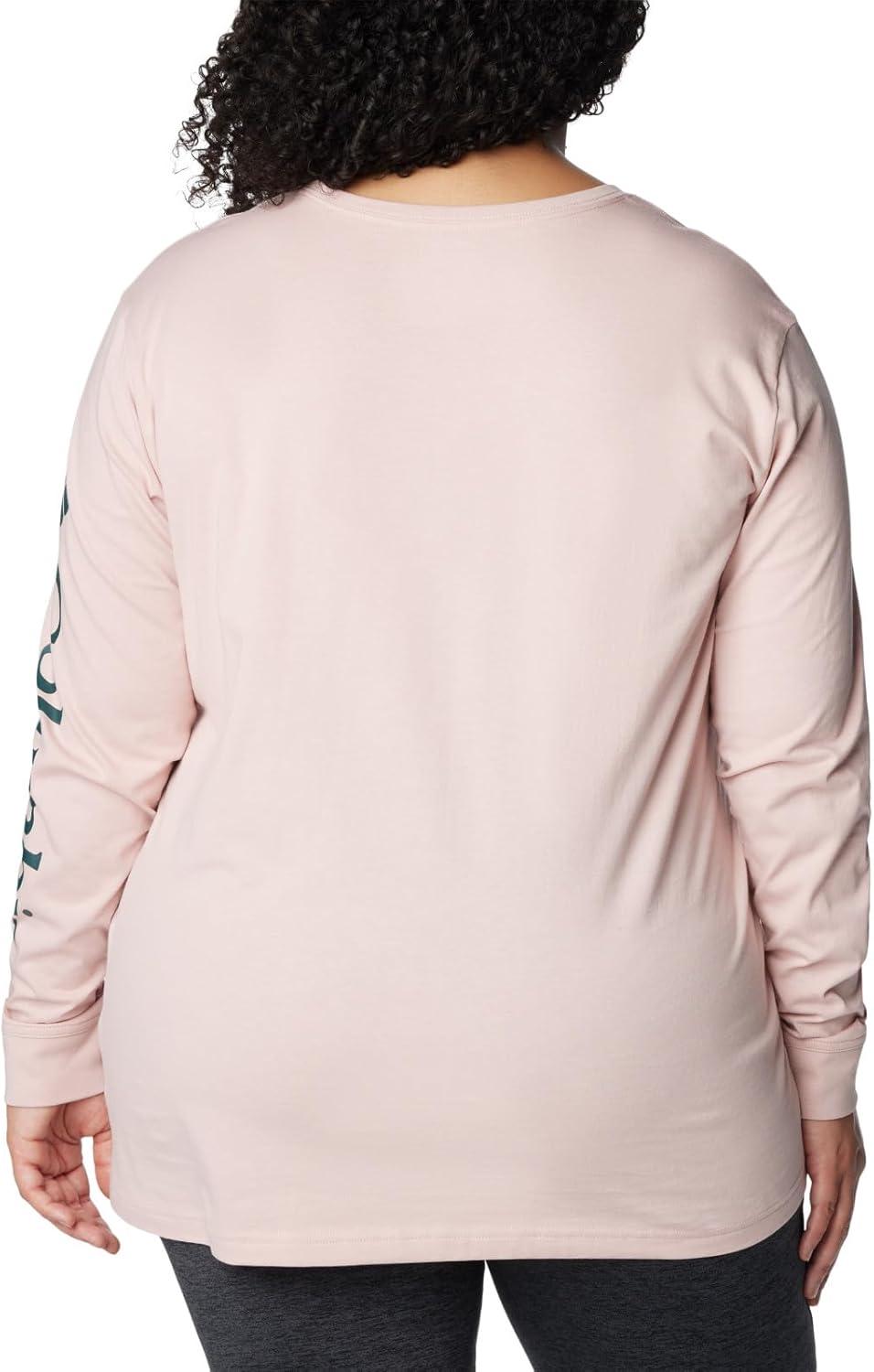 imageColumbia Womens North Cascades Long Sleeve TeeDusty Pink Night Wave Gem Columbia