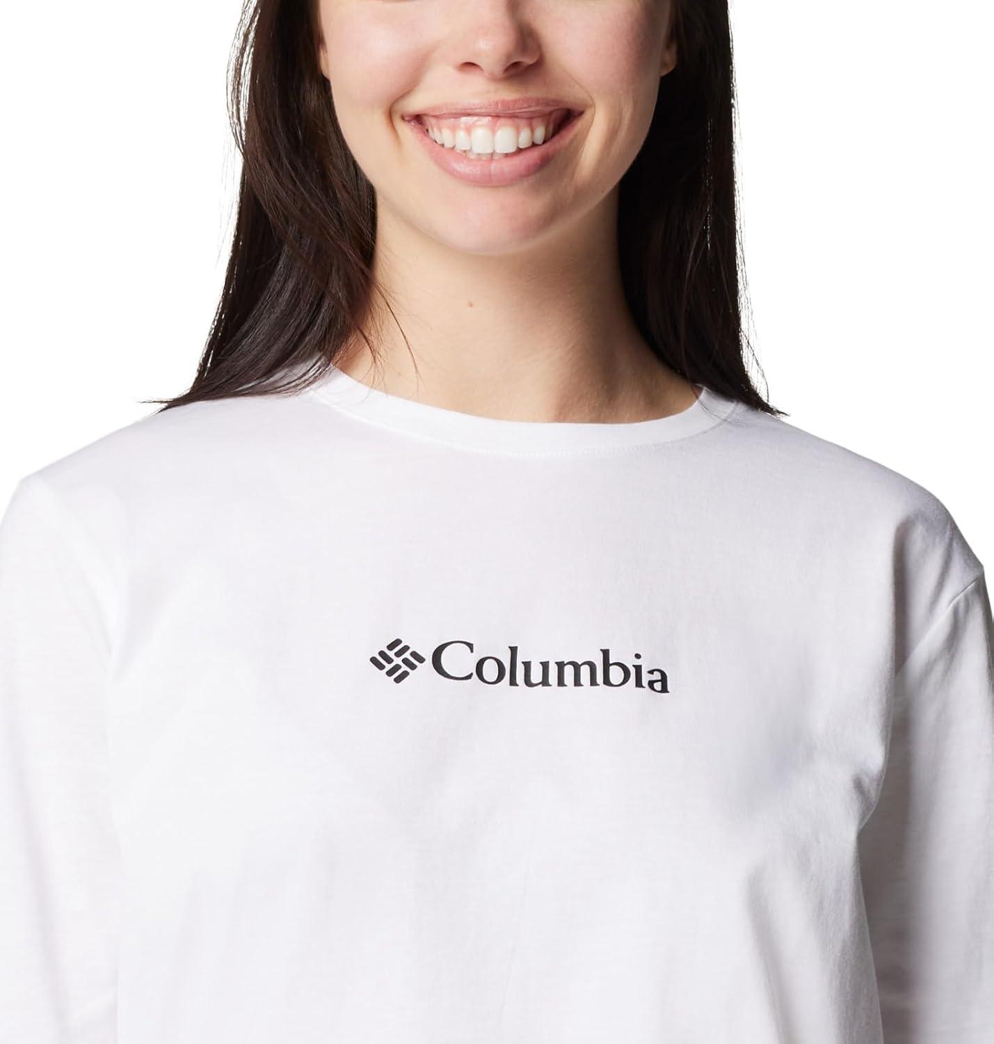 imageColumbia Womens North Cascades Long Sleeve TeeWhite Gem Columbia