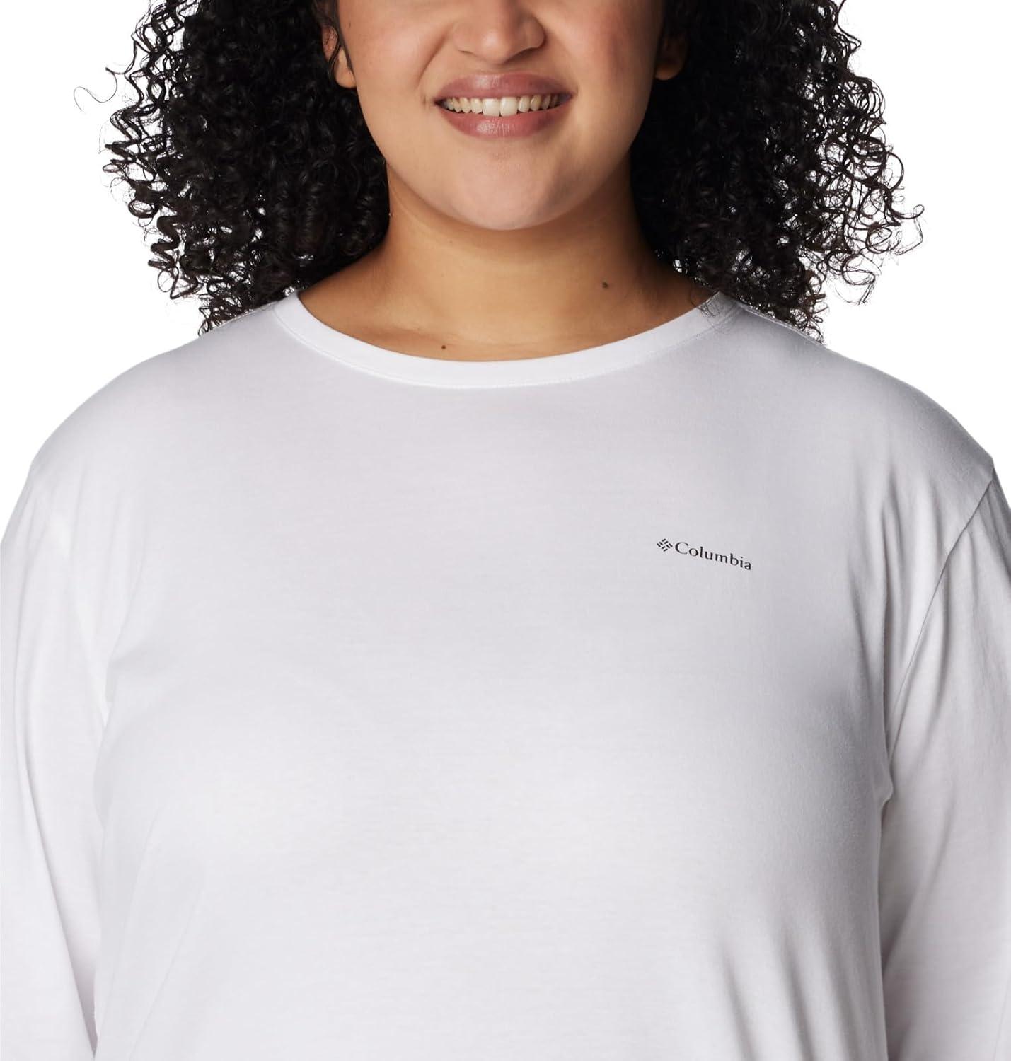 imageColumbia Womens North Cascades Long Sleeve TeeWhite Gem Columbia
