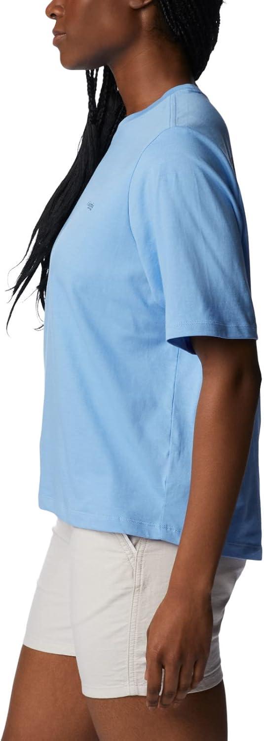 imageColumbia Womens North Cascades Relaxed TeeAgate BlueFish Star Marlin Graphic
