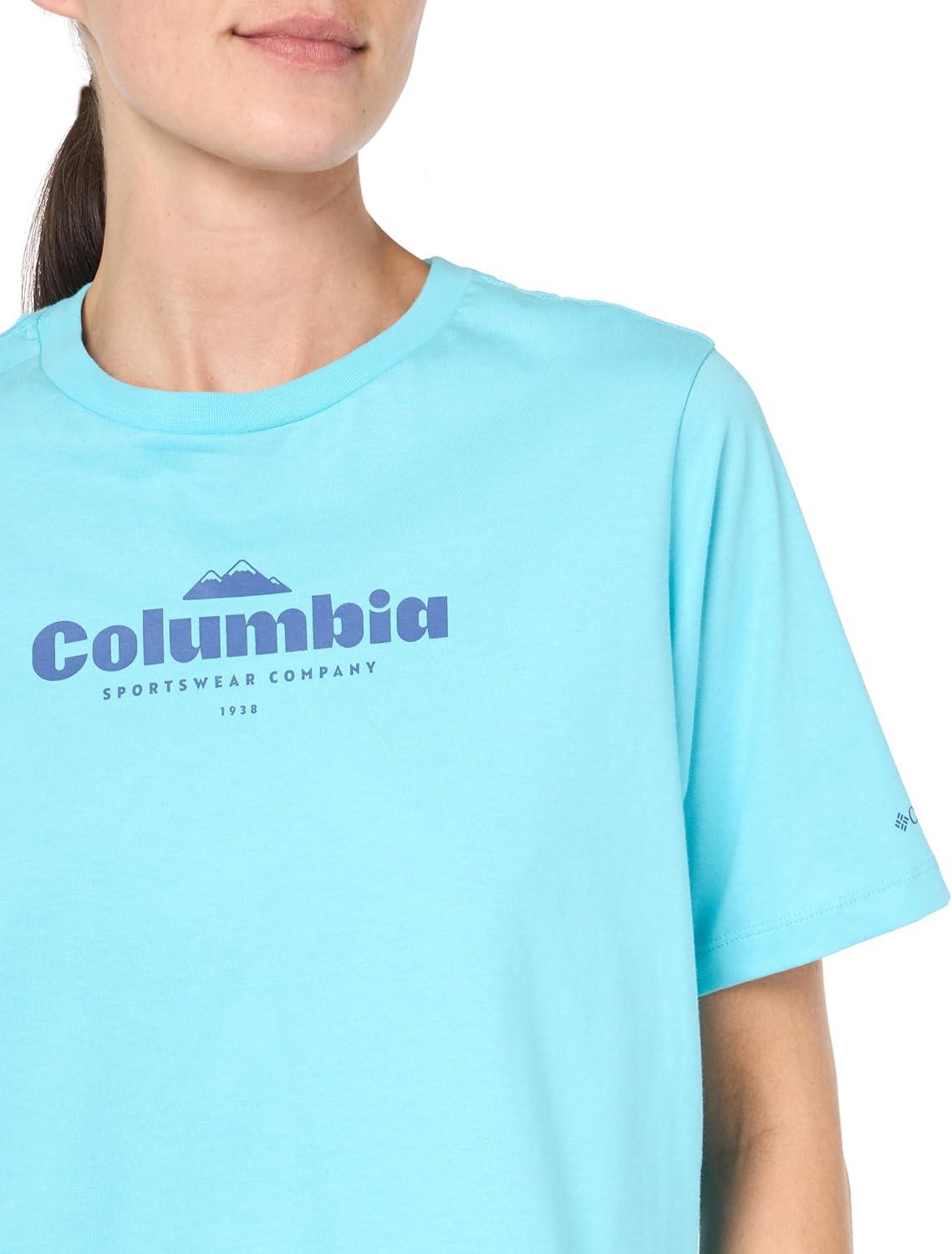 imageColumbia Womens North Cascades Relaxed TeeAquamarineElevated High