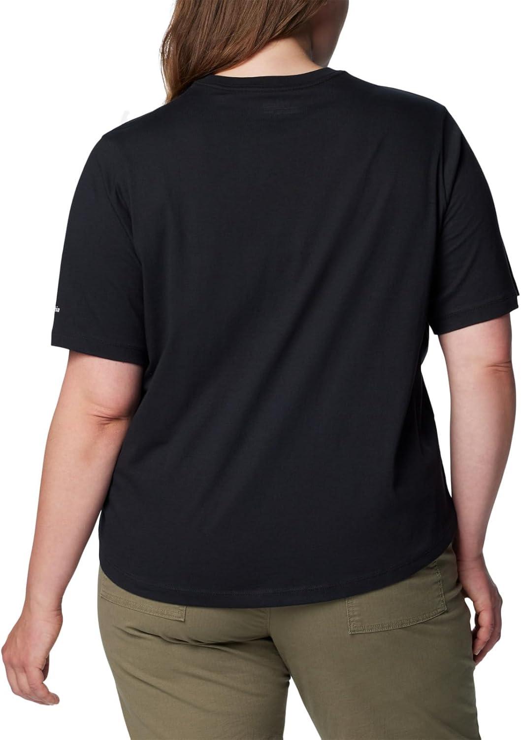 imageColumbia Womens North Cascades Relaxed TeeBlackCasual Brand