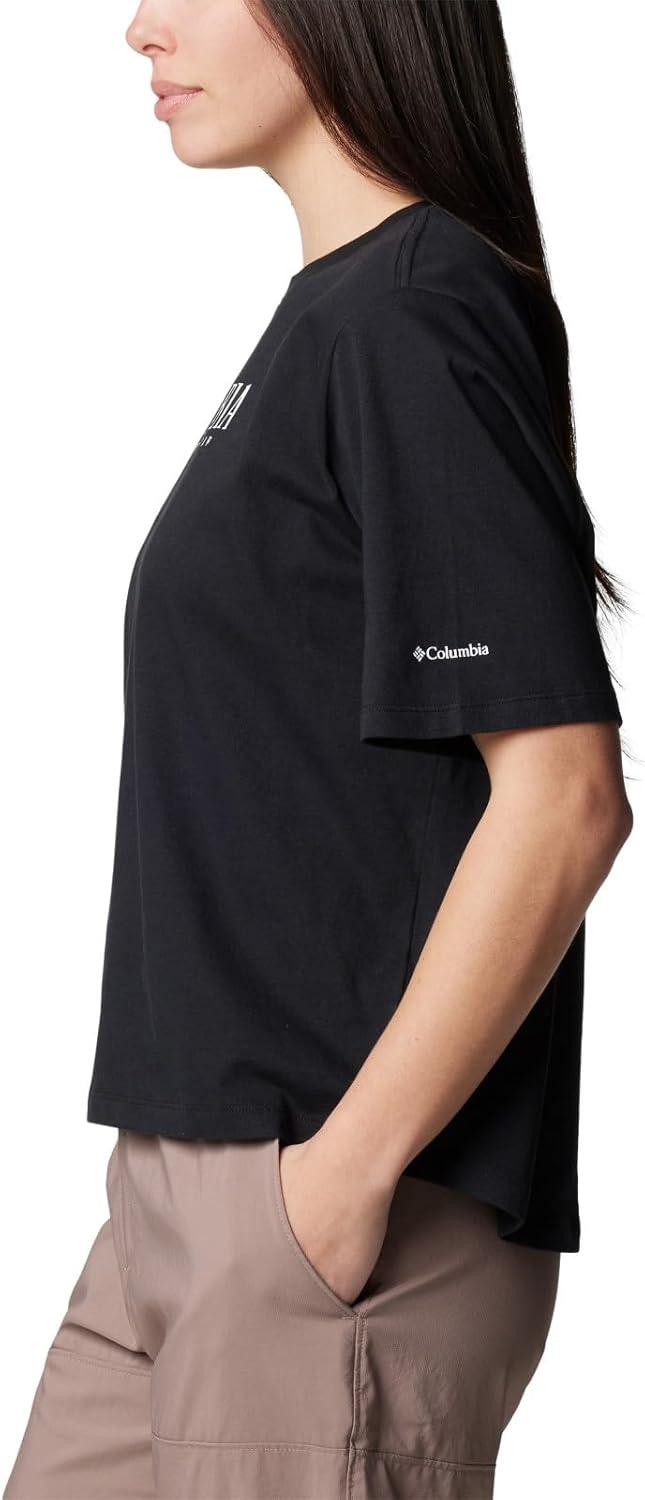 imageColumbia Womens North Cascades Relaxed TeeBlackCasual Brand