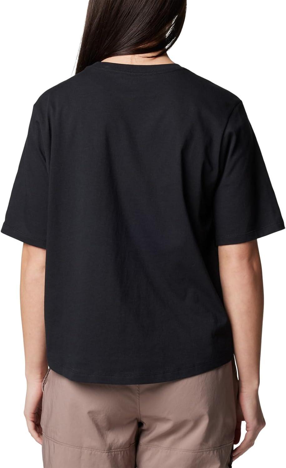 imageColumbia Womens North Cascades Relaxed TeeBlackCasual Brand