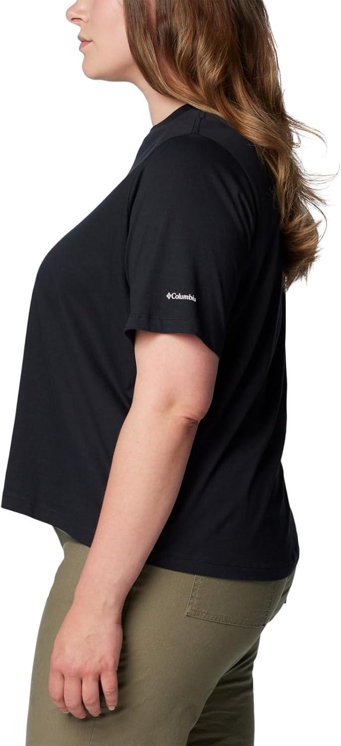imageColumbia Womens North Cascades Relaxed TeeBlackCasual Brand